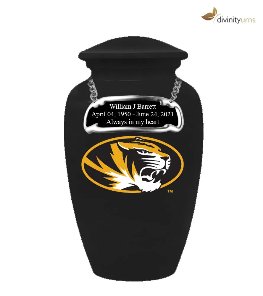 University of Missouri Tiger Memorial Cremation Urn