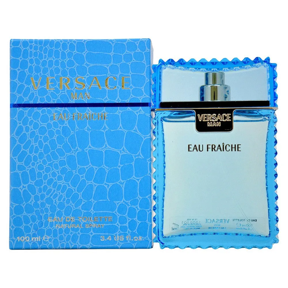 Versace 157245 Eau Fraiche Cologne for Men 3.4 Oz
