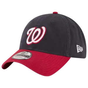 Washington Nationals MLB Core Classic Dad Hat - NAVY/RED