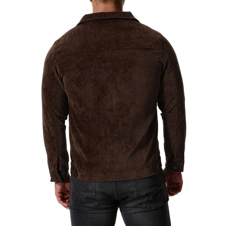 West Louis™ Double Pocket Corduroy Jacket
