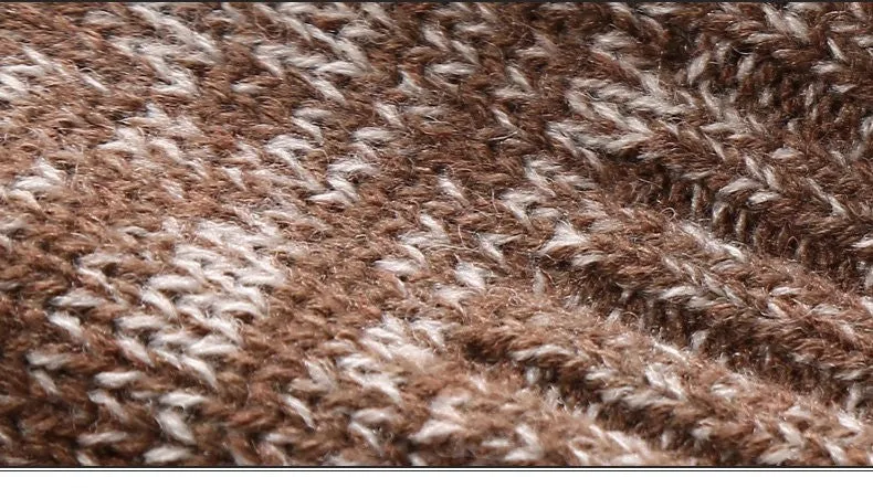West Louis™ Turtle Neck Thick Acrylic Sweater