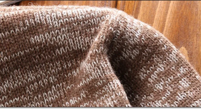 West Louis™ Turtle Neck Thick Acrylic Sweater
